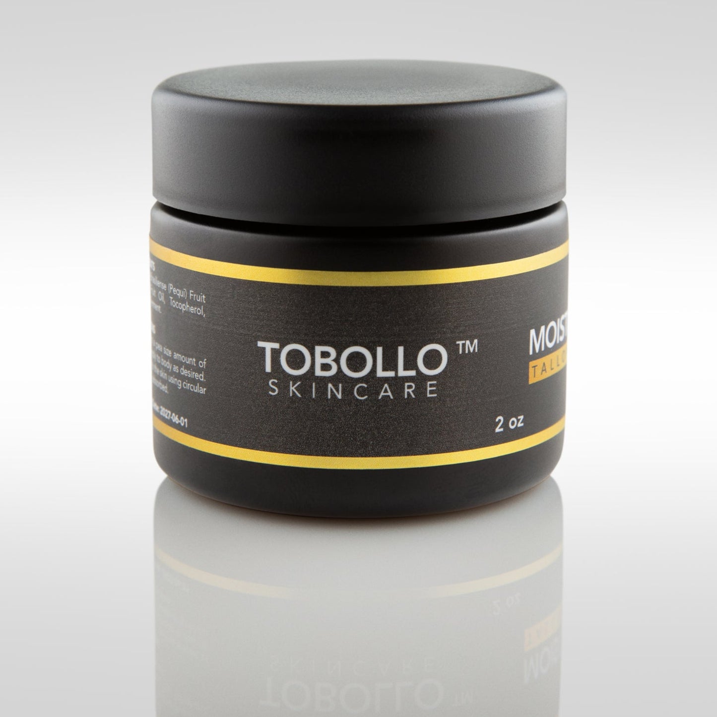 jar of grass fed beef tallow moisturizer balm with Brazilian superfruit oils.