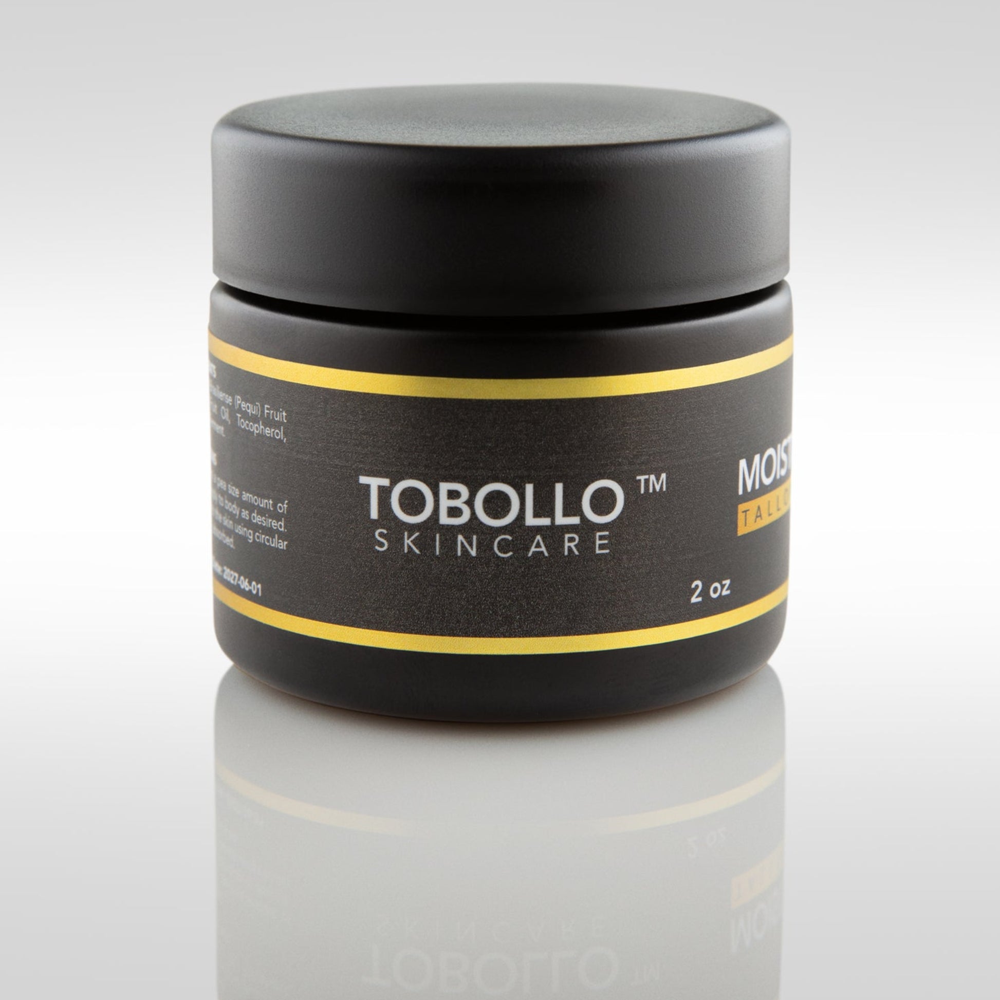 jar of grass fed beef tallow moisturizer balm with Brazilian superfruit oils.